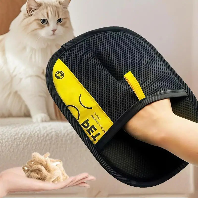 Reusable Pet Hair Remover Gloves