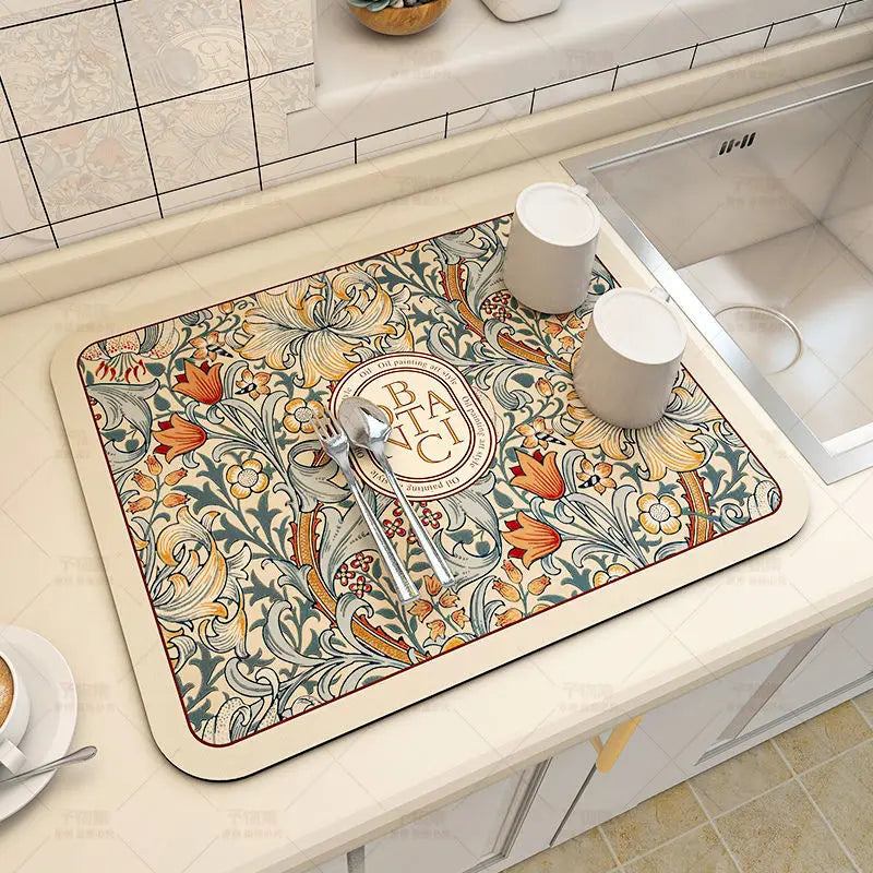 Super Absorbent Kitchen Drying Mat