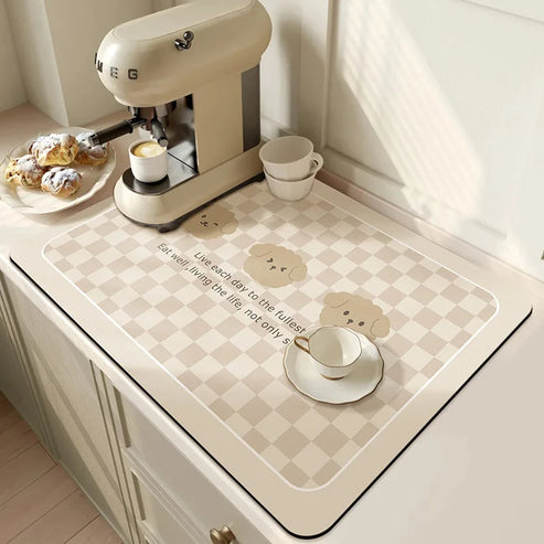 Super Absorbent Kitchen Drying Mat