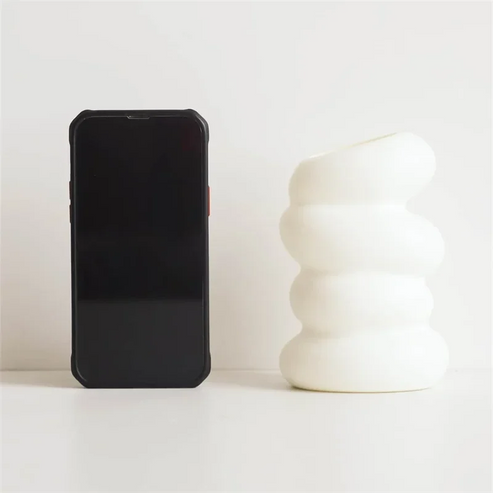 Nordic Spiral Plastic Vase
