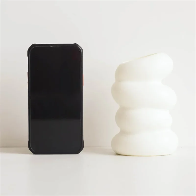 Nordic Spiral Plastic Vase