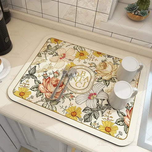 Super Absorbent Kitchen Drying Mat