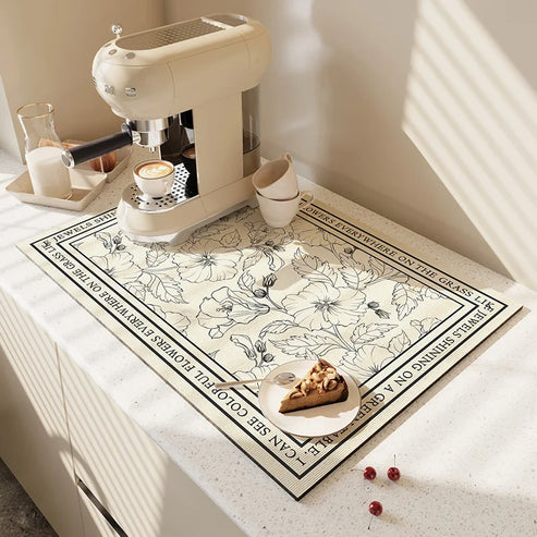Super Absorbent Kitchen Drying Mat