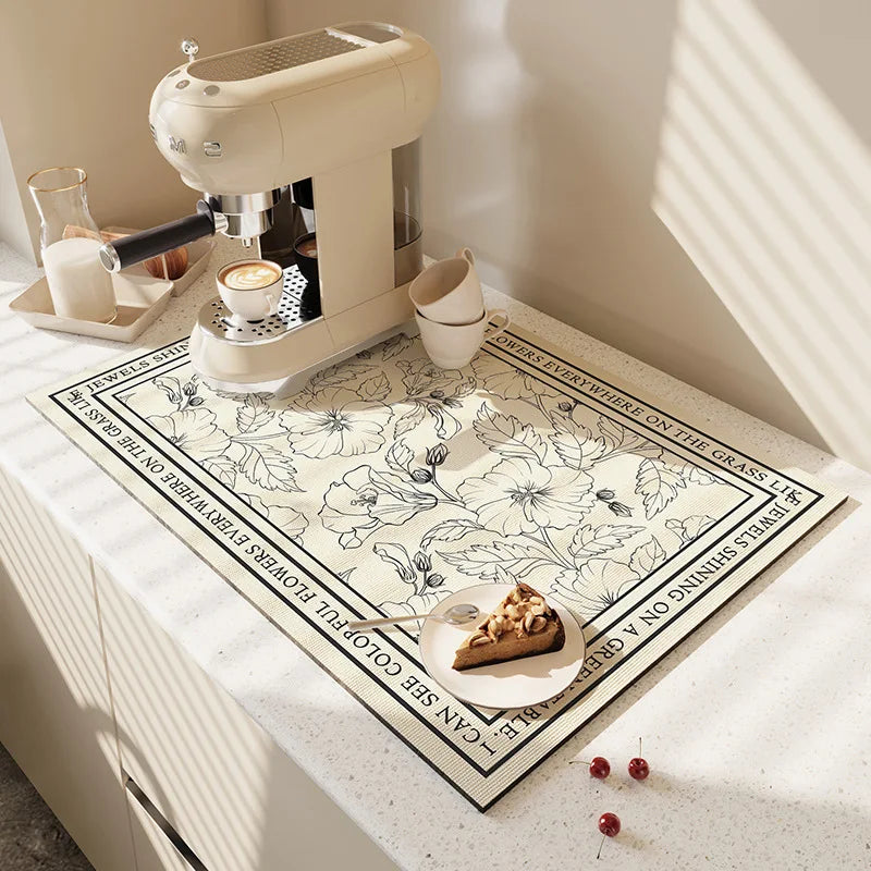 Super Absorbent Kitchen Drying Mat