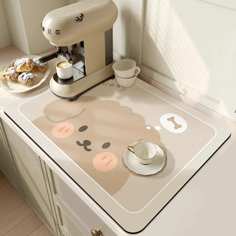 Super Absorbent Kitchen Drying Mat
