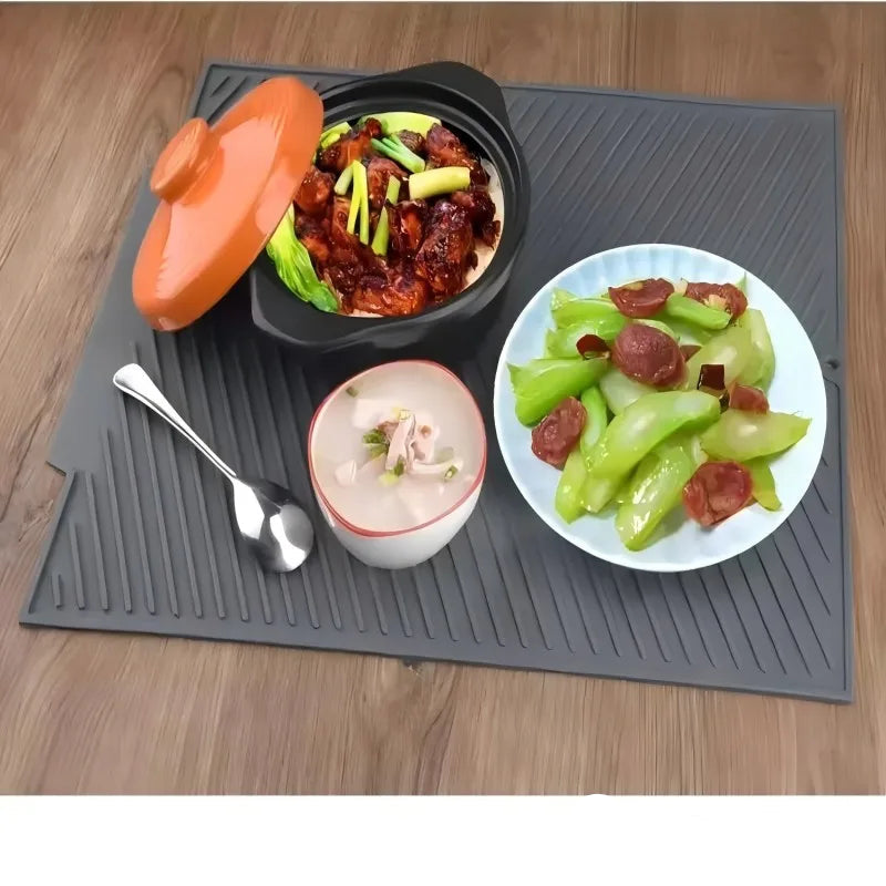 Silicone Dish Drying Drain Mat