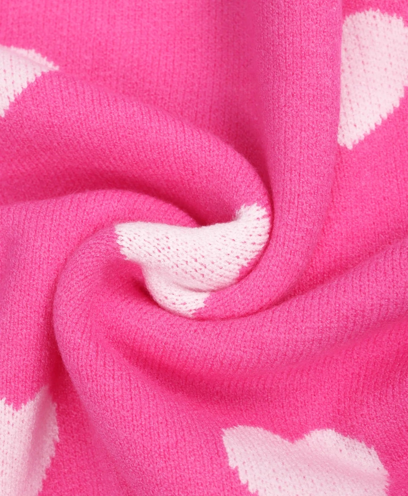 Women’s Heart Pattern Knit Sweater